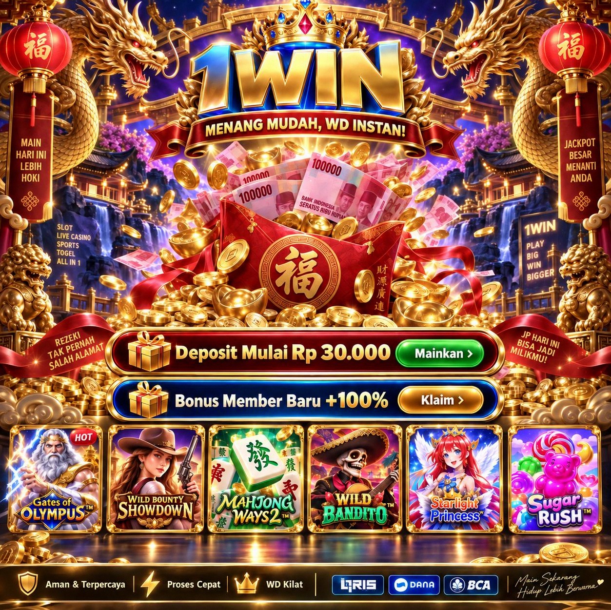 1WIN - Daftar Akun 1win Aman