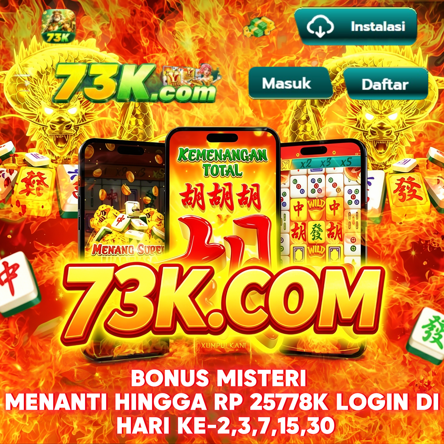 73K - Login 73k Akun App Aman 💎